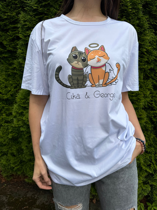 Custom "Cat Tee" t-shirt