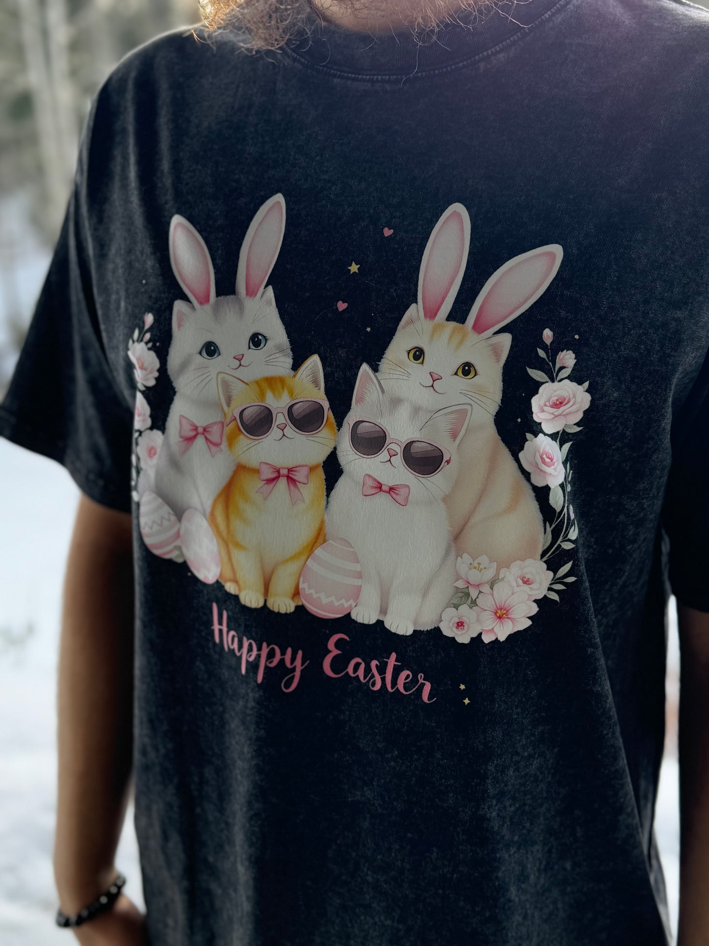 Happy Easter "Cat Tee" t-shirt