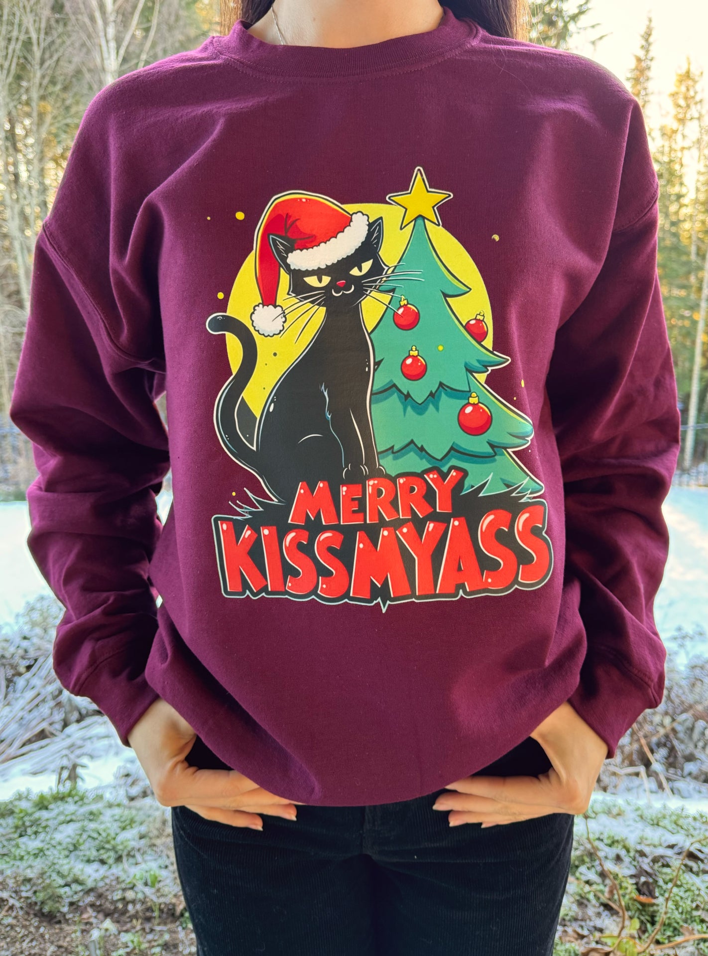 Merry KissMyAss "Cat Tee" long sleeves