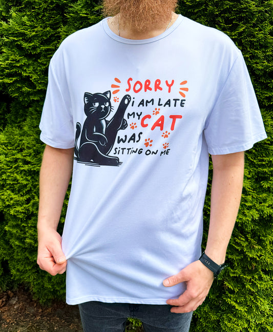 Late "Cat Tee" t-shirt