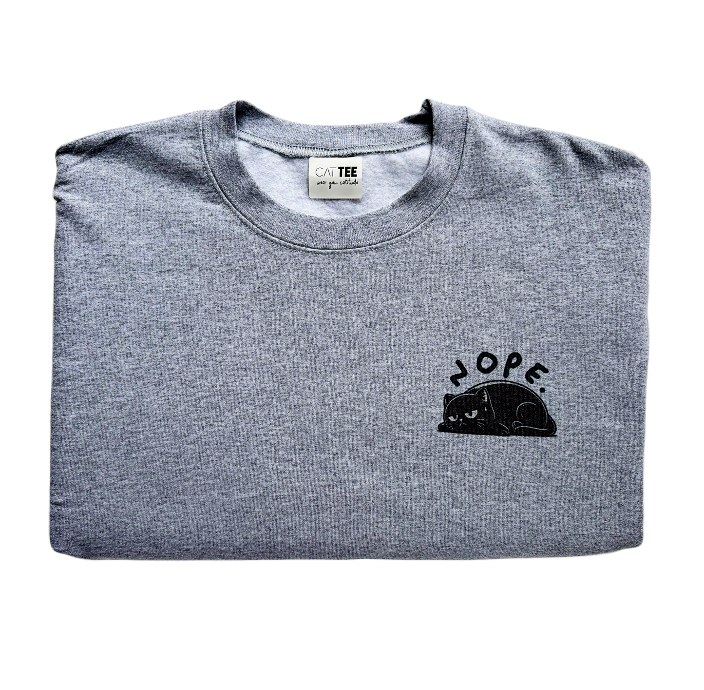 Nope "Cat Tee" long sleeves