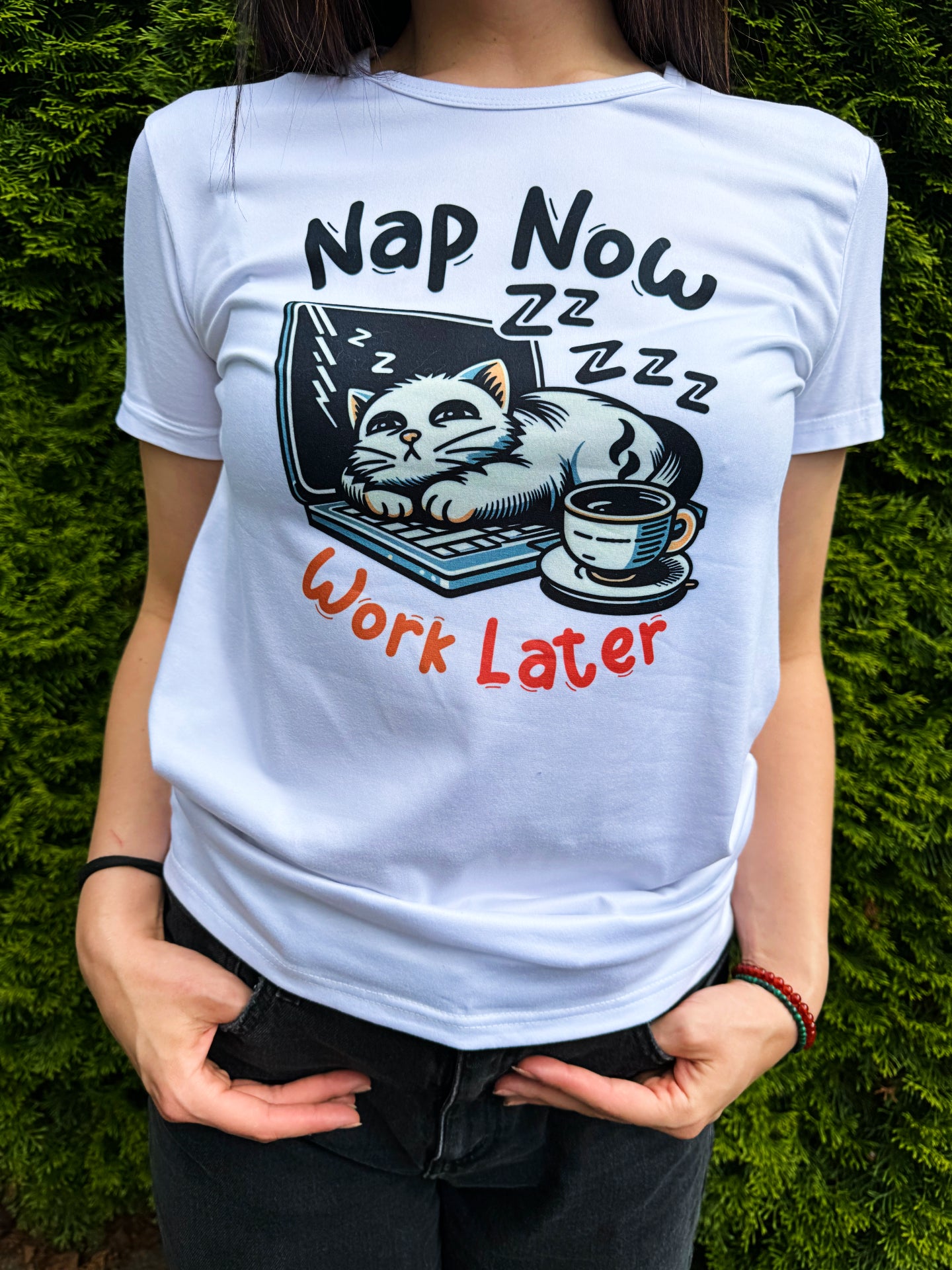 Sleepy "Cat Tee" t-shirt