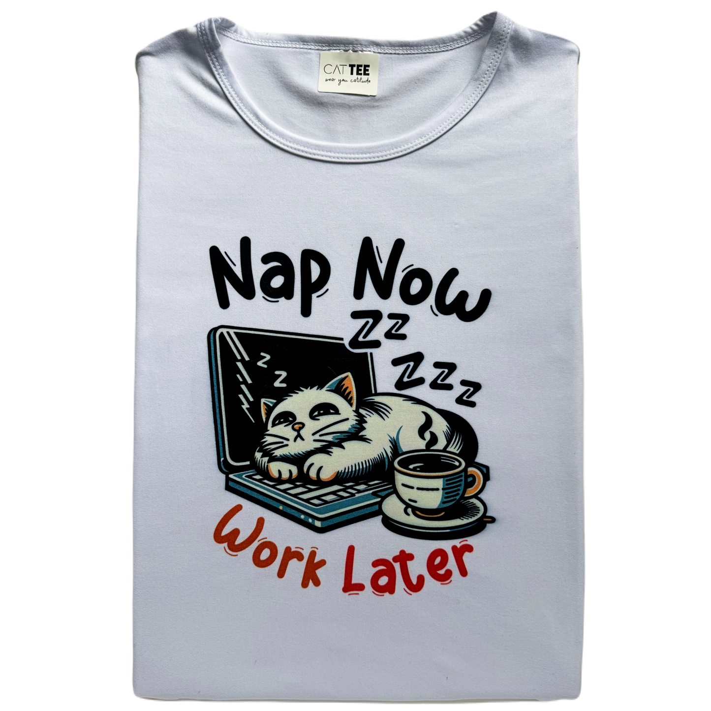 Sleepy "Cat Tee" t-shirt