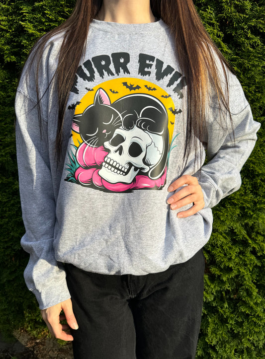 Purr evil "Cat Tee" long sleeves