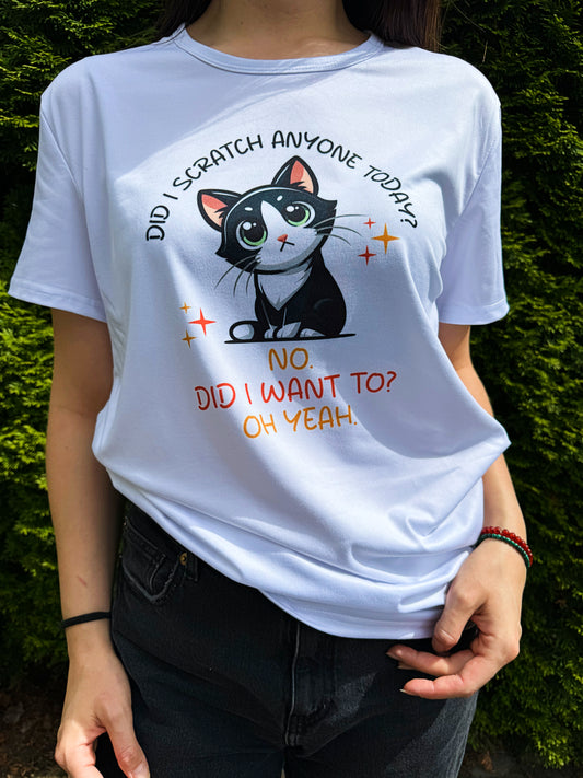 Scratchy "Cat Tee" t-shirt