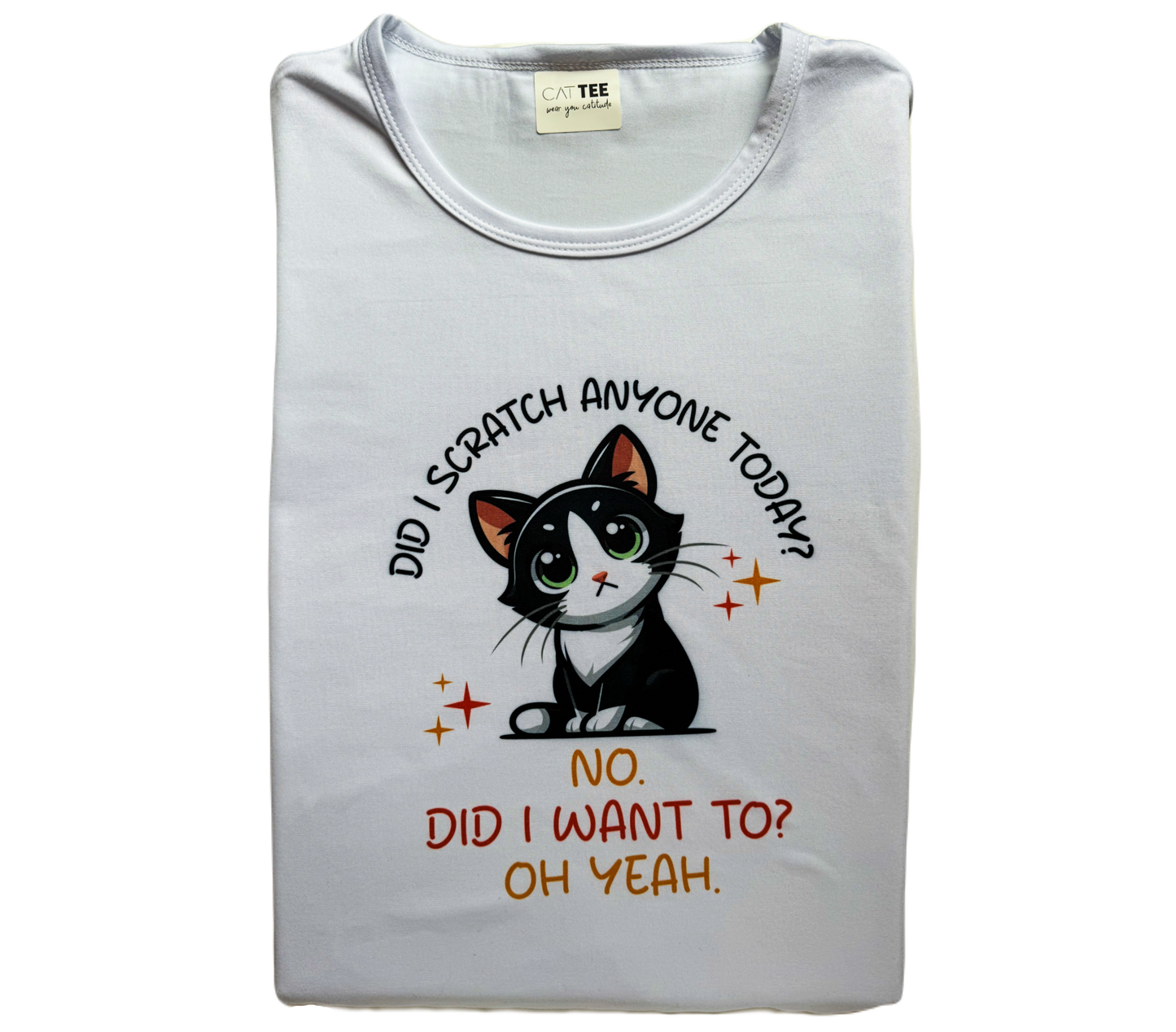 Scratchy "Cat Tee" t-shirt