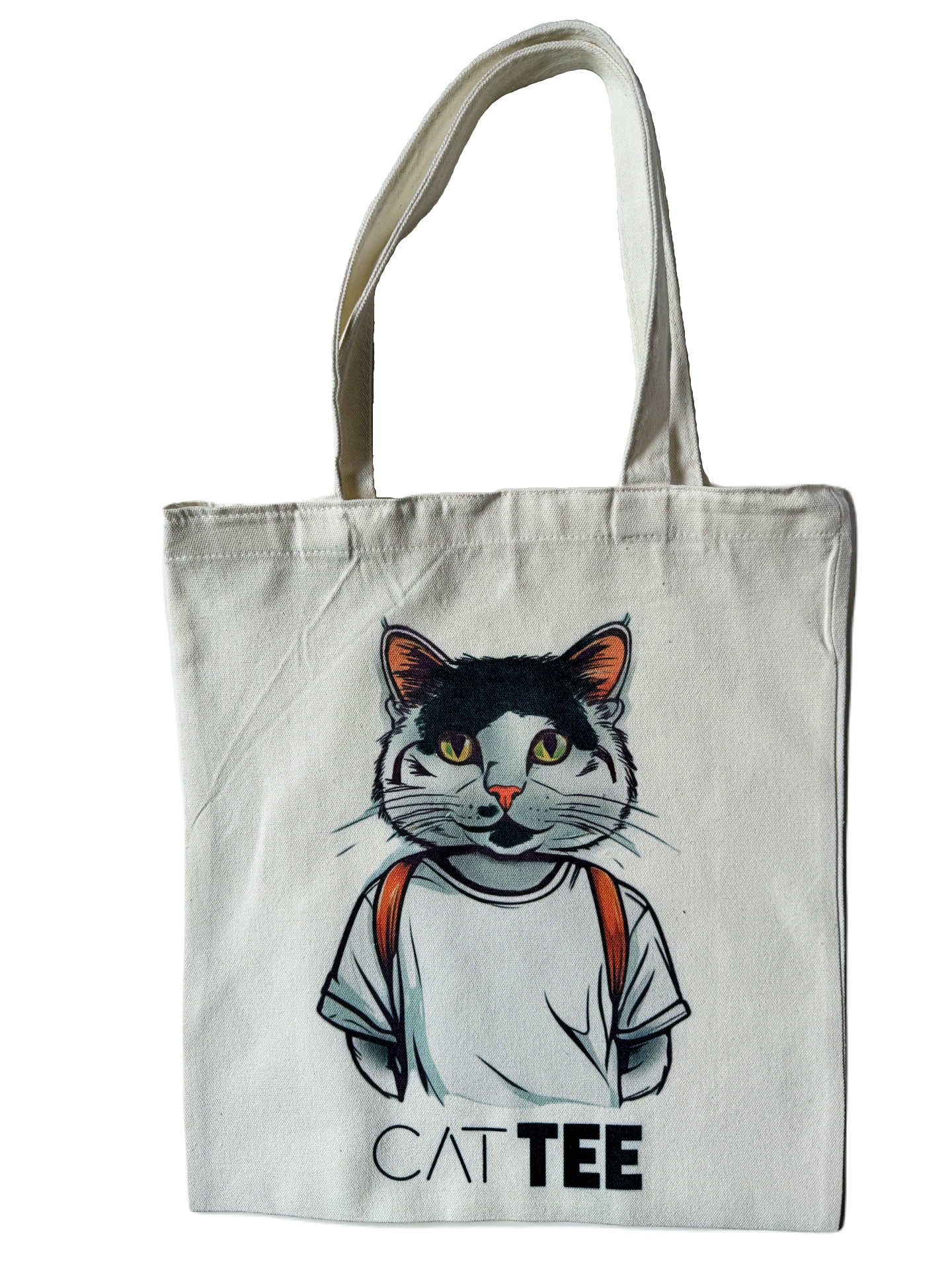 Signature "Cat Tee" tote bag